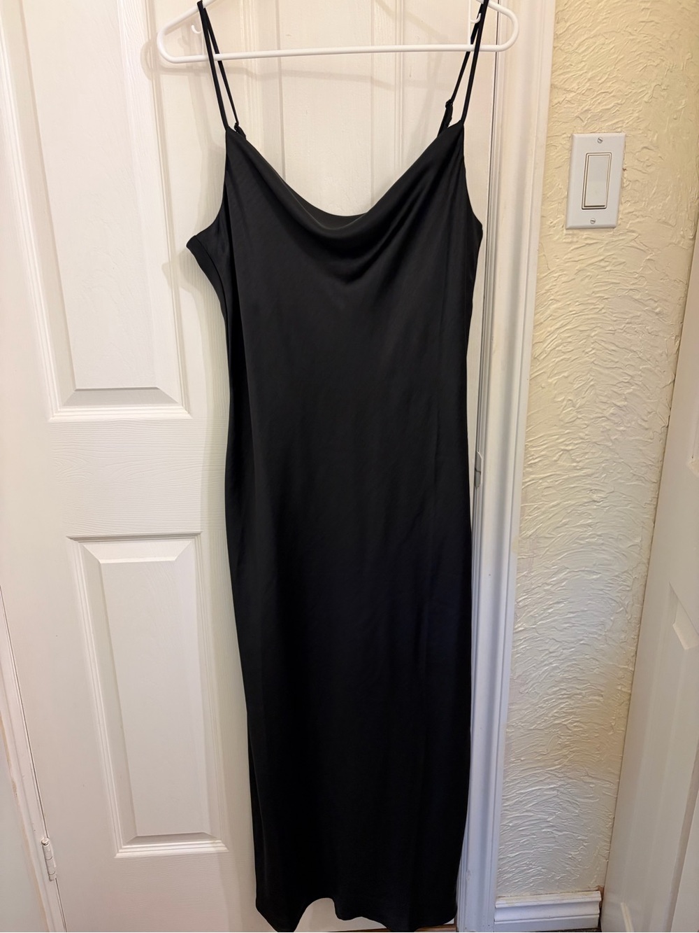 🍃2/$30🍃 Joe Fresh Black Cowl-Neck Slip Maxi Dress